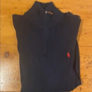 men’s quarter zip sweater